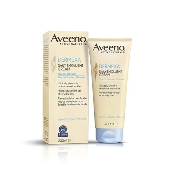 Dermexa Soothing Emollient Cream 200ml by Aveeno — wholesale UAE