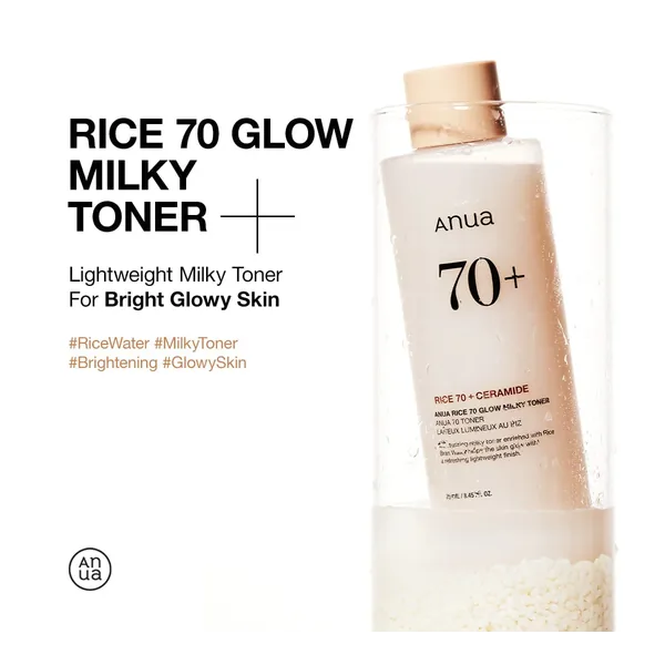 Rice 70+ Glow Milky Toner 250ml by Anua — wholesale UAE