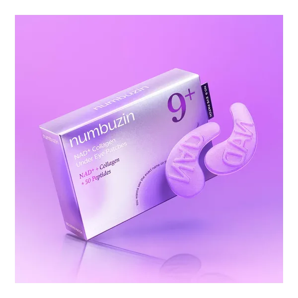No.9 NAD+ Collagen Under Eye Patches Pack of 5 by Numbuzin — wholesale UAE