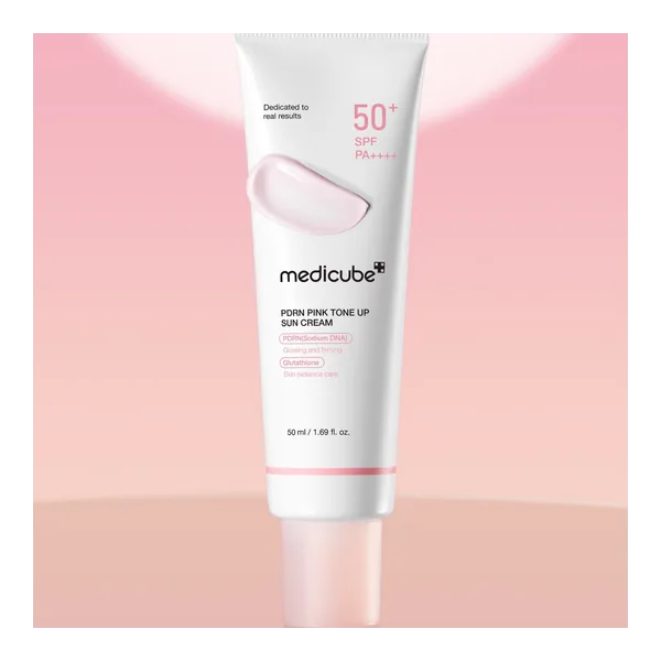 PDRN Pink Tone Up Sun Cream 50ml by Medicube — wholesale UAE