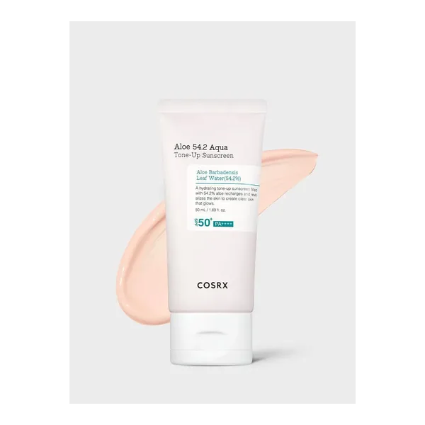 Aloe 54.2 Aqua Tone-Up SPF50+ PA++++ Sunscreen 50ml by Cosrx — wholesale UAE