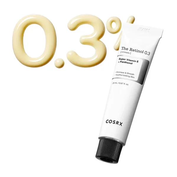The Retinol 0.3 Super Vitamin E + Panthenol Cream 20ml by Cosrx — wholesale Dubai