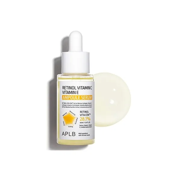 Retinol Vitamin C Vitamin E Ampoule Serum 40ml by APLB — wholesale UAE