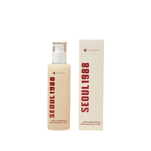 Seoul1988 Essence Snail Mucin 97% + Rice 100ml by K-Secret — wholesale UAE